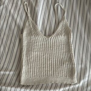 Wild Fable Cream Ribbed Camisole